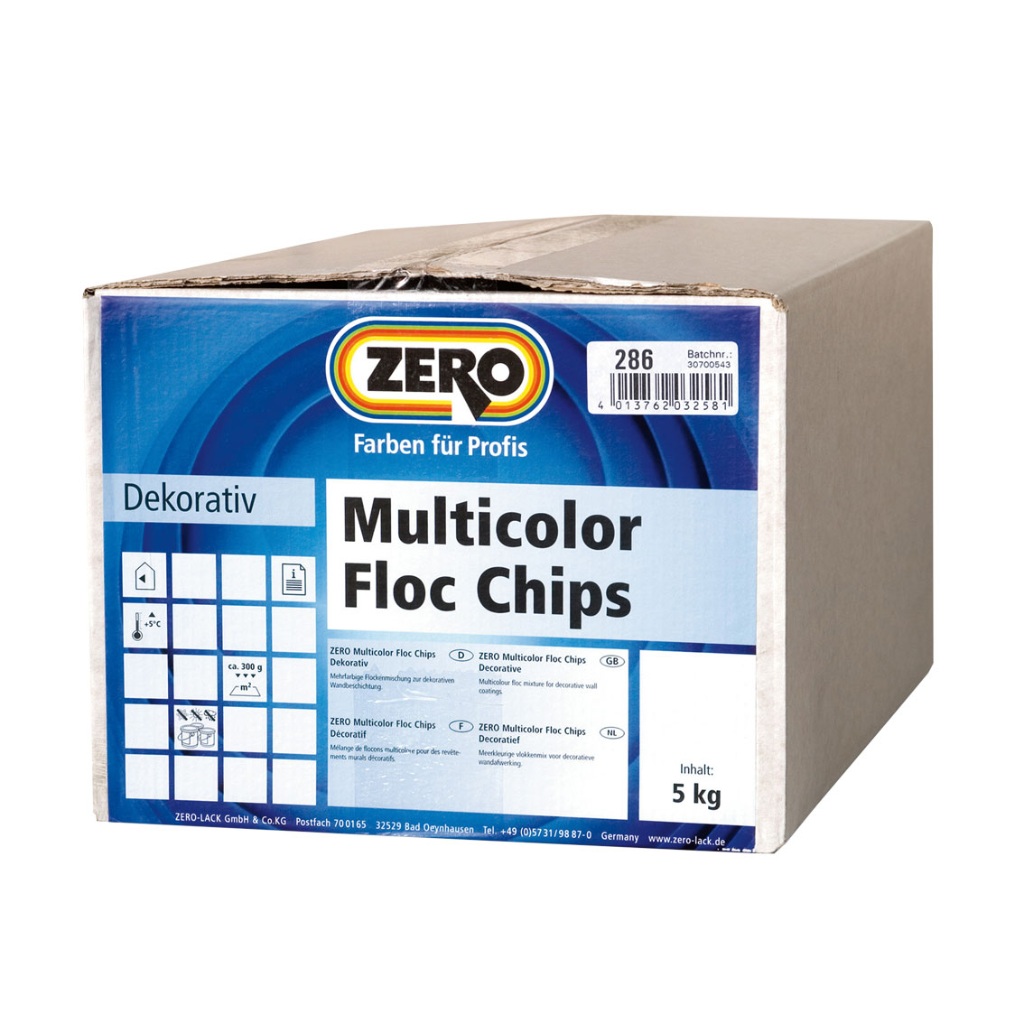 ZERO-LACK Multicolor Floc Chips 306