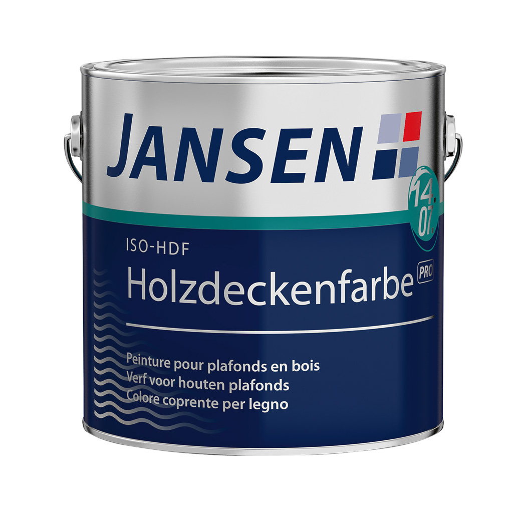 Jansen ISO Holzdeckenfarbe PRO, Matt, 2,5 l