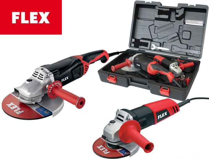Flex Winkelschleifer-Set L2100+L800