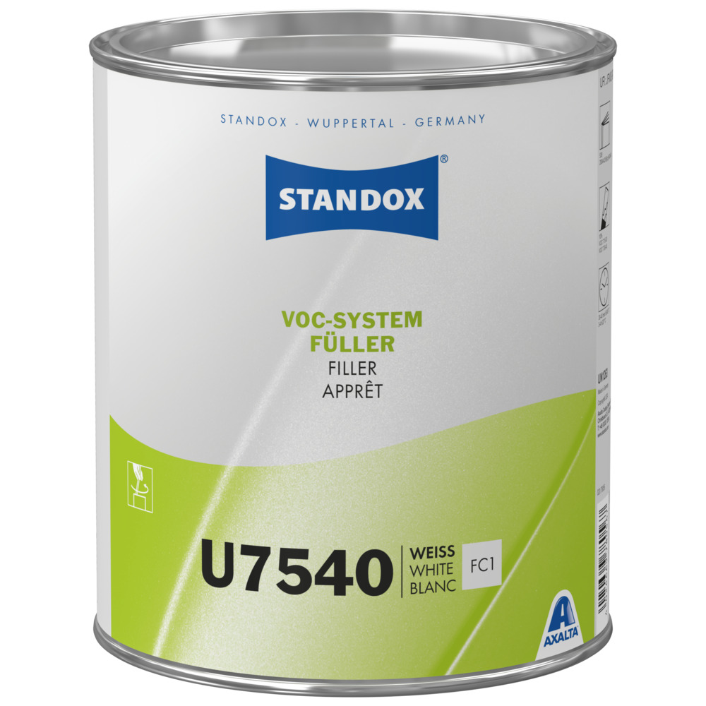 Standox VOC System Füller U7540 FC2, Grau, 3,5 l