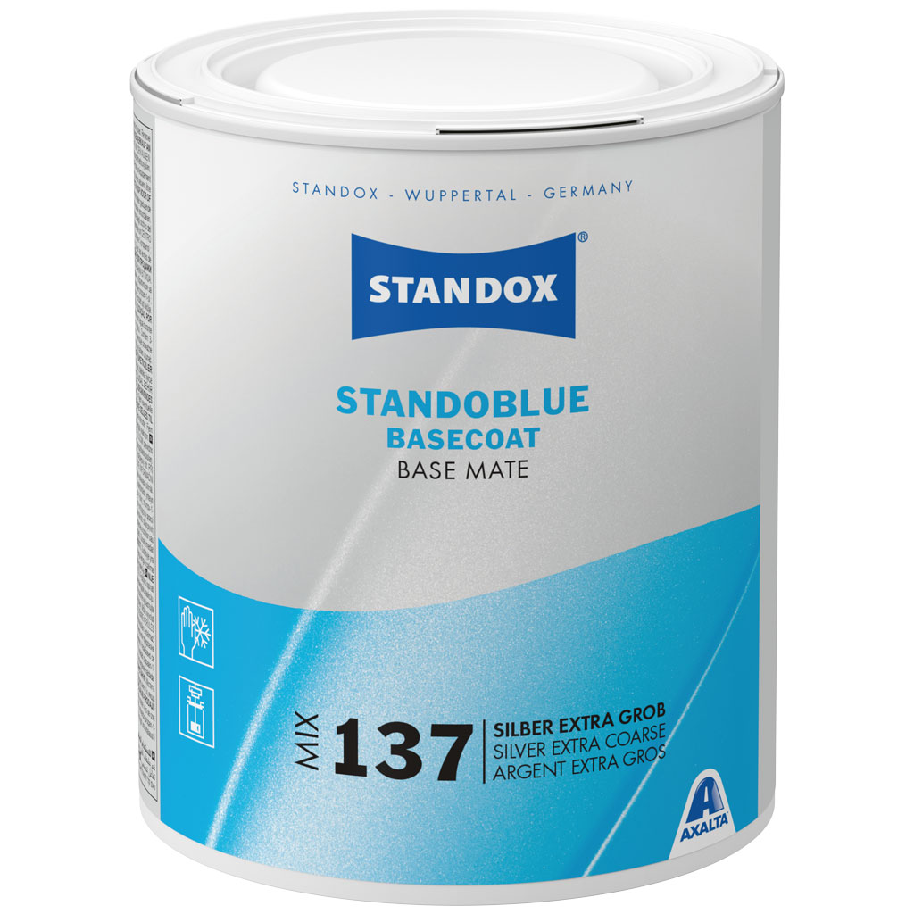 Standoblue Basecoat Mix 137 Silber Extragrob