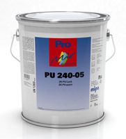 Mipa Decklack PU 240-05 - 2K-PU-Lack Stumpfmatt, 20 kg
