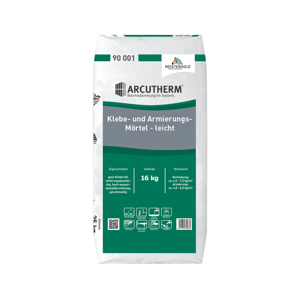 Arcutherm®  Klebe- und Armierungsmörtel, 16 kg