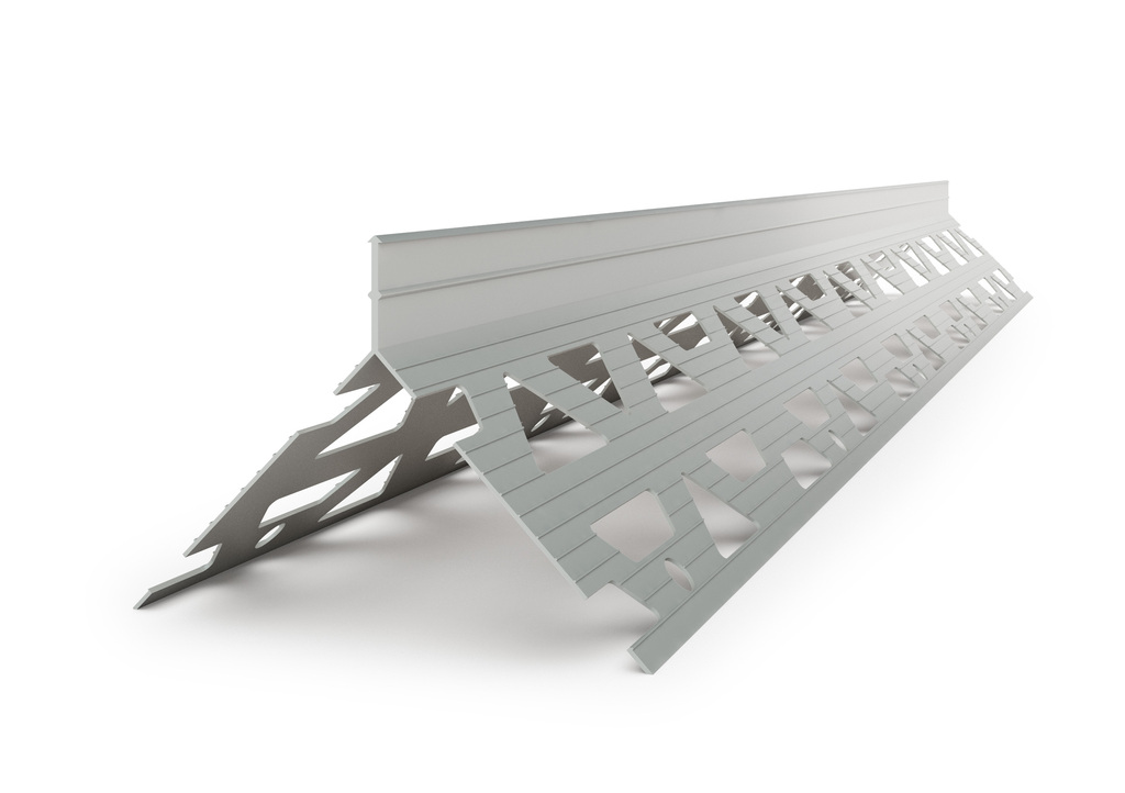 Baukom PVC Kantenprofil aus PVC, Länge 3 m