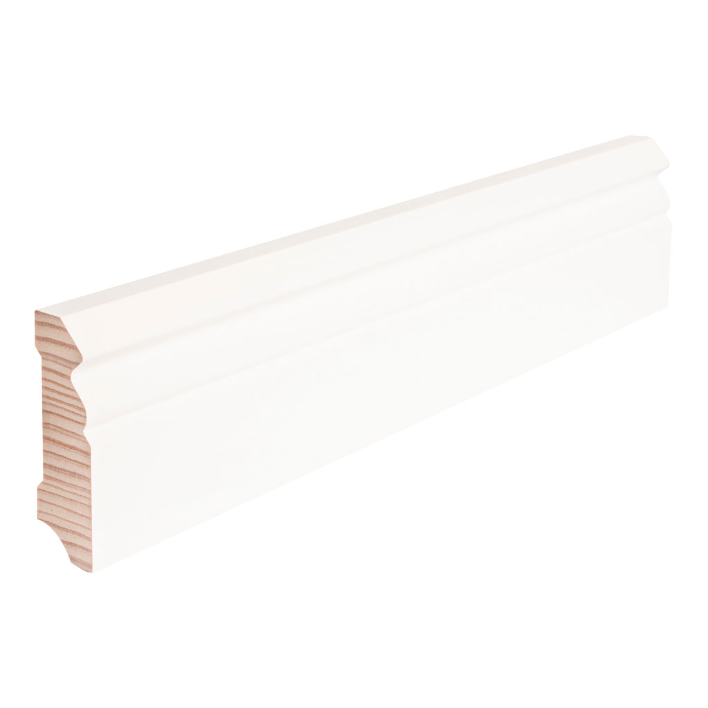 Hocotimber Sockelleiste, Hamburger Profil, 16 x 58 mm