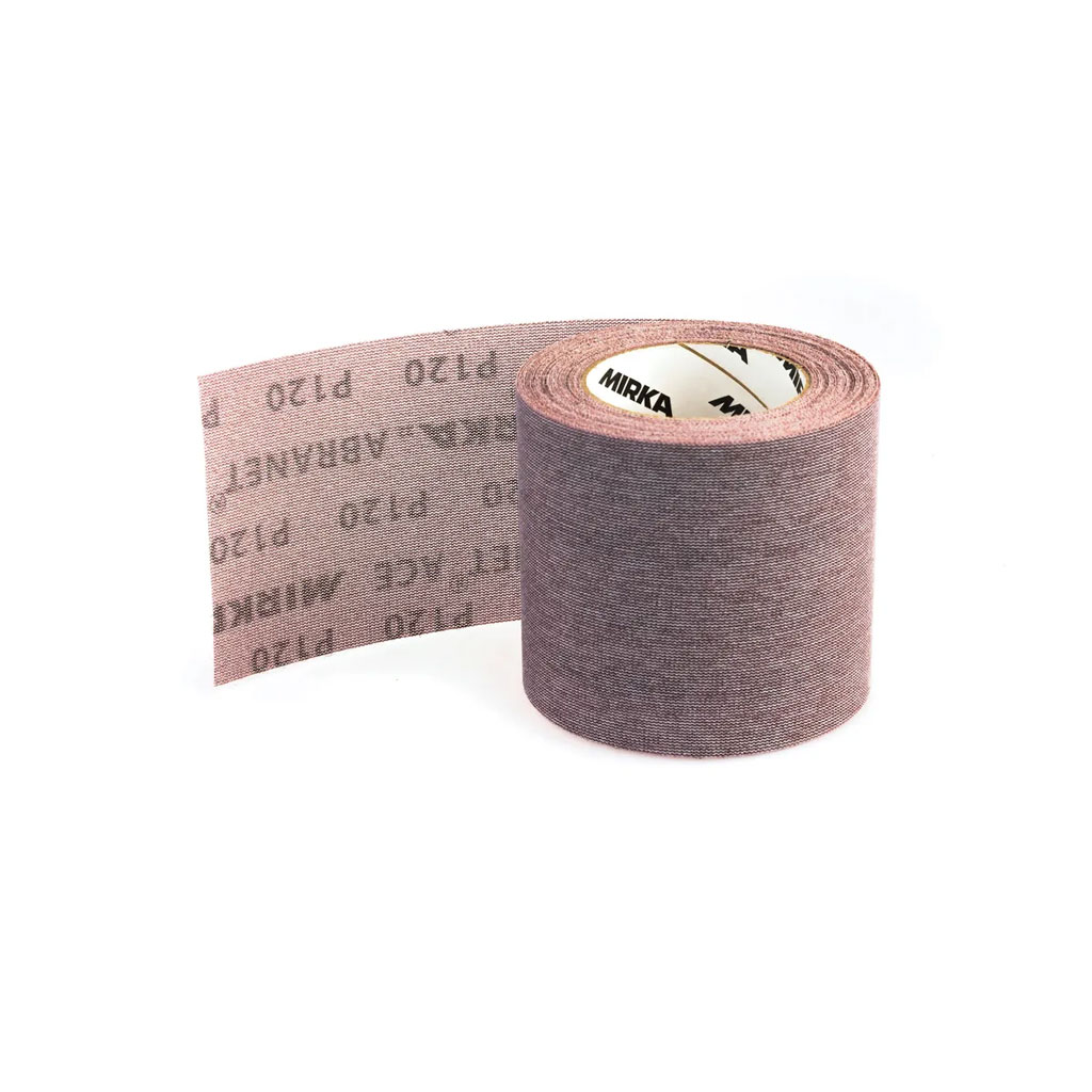Mirka Schleifrolle Abranet Ace Grip, Gitternetz, P 1000, 115 mm x 10 m Mirka Schleifrolle Abranet Ace Grip, Gitternetz, P 1000, 115 mm x 10 m