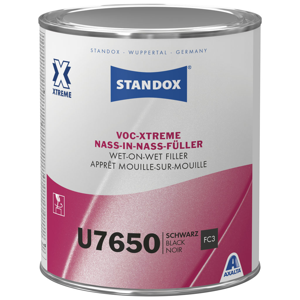 Standox VOC Xtreme Füller Nass-in Nass U7650   Schwarz