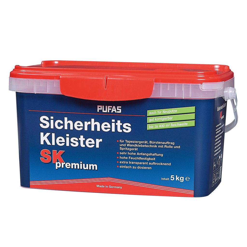 Pufas Sicherheits-Kleister SK Premium, 5 kg Pufas Sicherheits-Kleister SK Premium, 5 kg