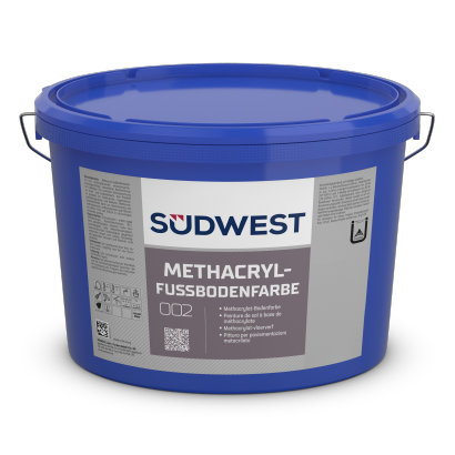 Südwest Fußbodenfarbe Methacryl, 4 l