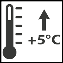 Untergrund-, Umgebungs- und Trocknungstemperatur +5°C Untergrund-, Umgebungs- und Trocknungstemperatur +5°C