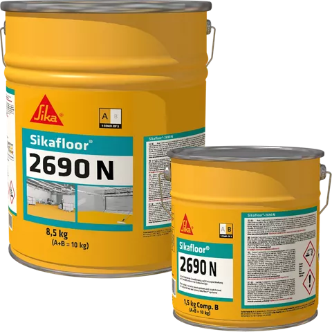 Sikafloor Versiegelung 2690N Komp. A+B, 30 kg Sikafloor Versiegelung 2690N Komp. A+B, 30 kg