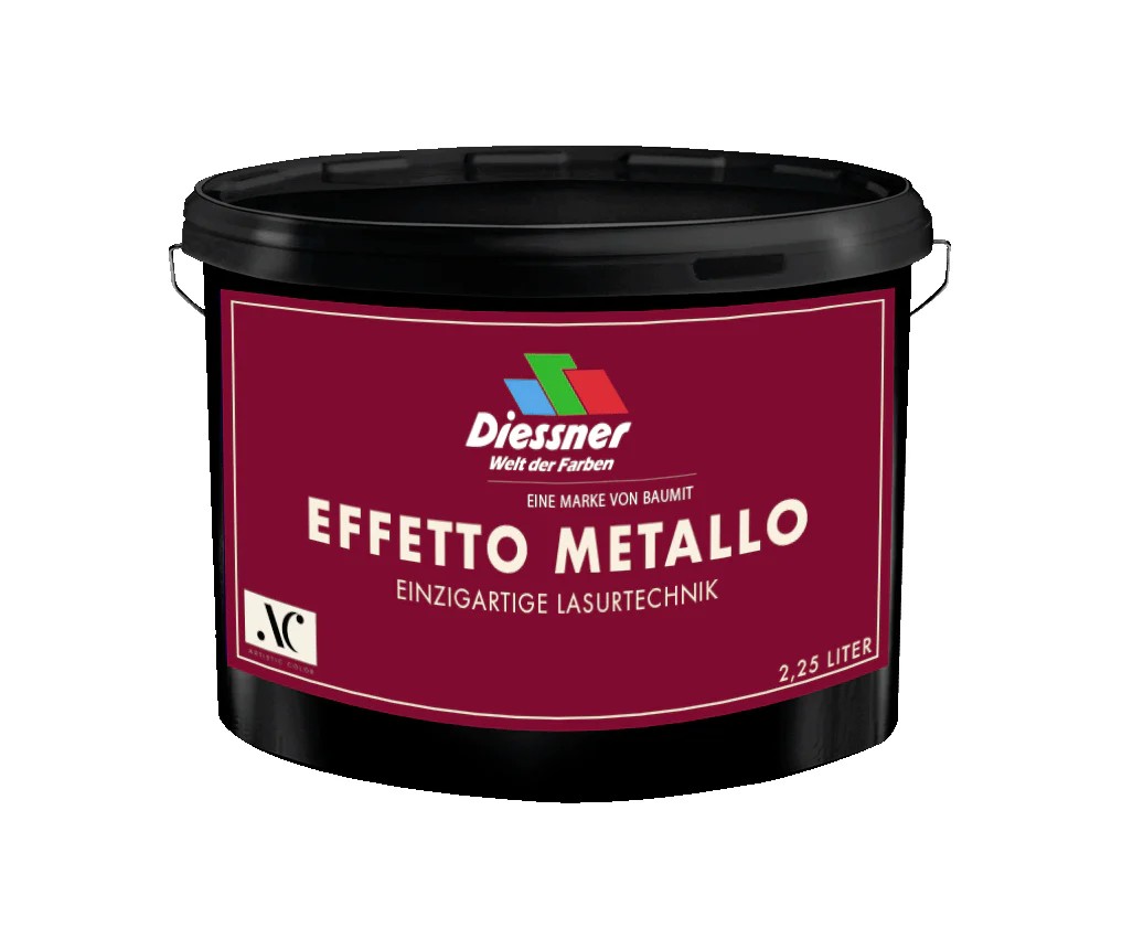 Diessner Artistic Color Gestaltungstechnik Effetto Metallo, 2,25 l