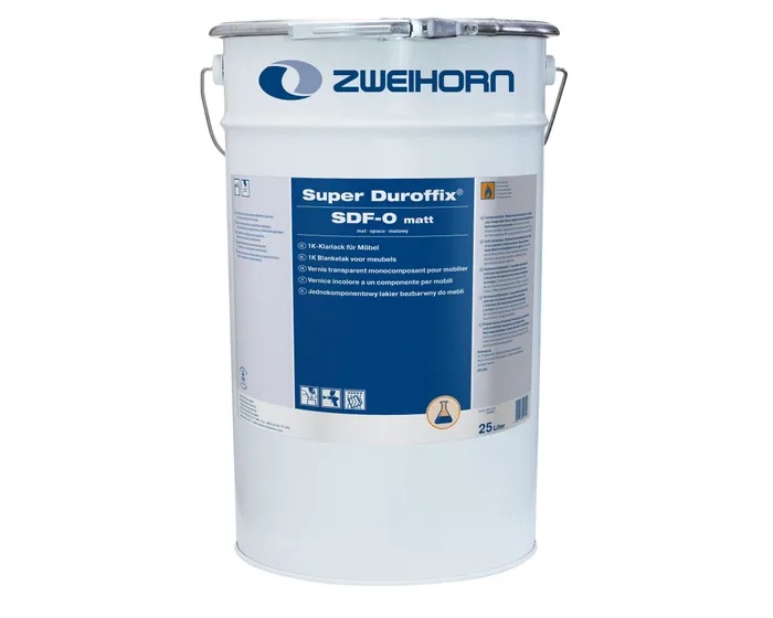 Zweihorn Klarlack Super Duroffix SDF-0, Matt, 1 l