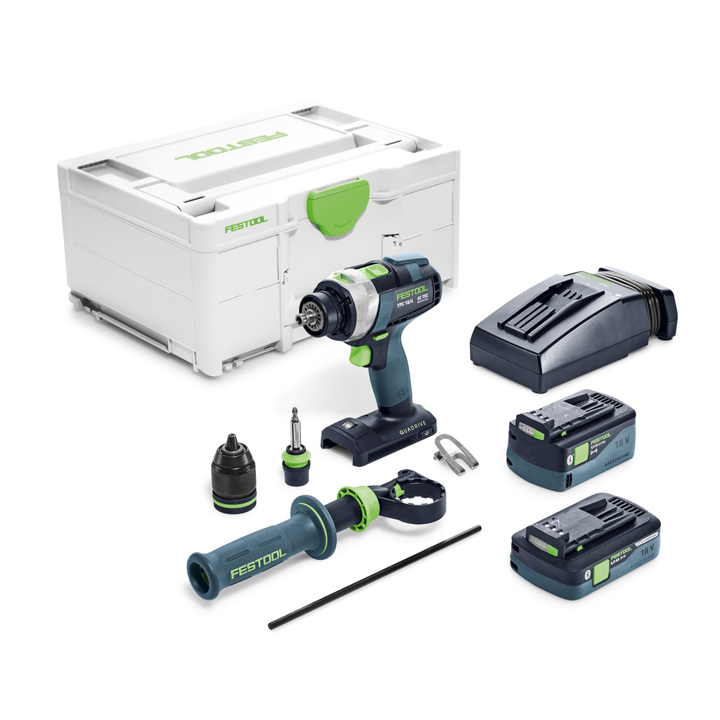 Festool Akku-Schlagbohrschrauber TPC 18/ 4 5,0/ 4,0 I-Plus
