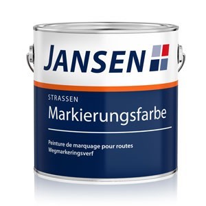 Jansen Straßenmarkierungsfarbe, Weiß, 750 ml