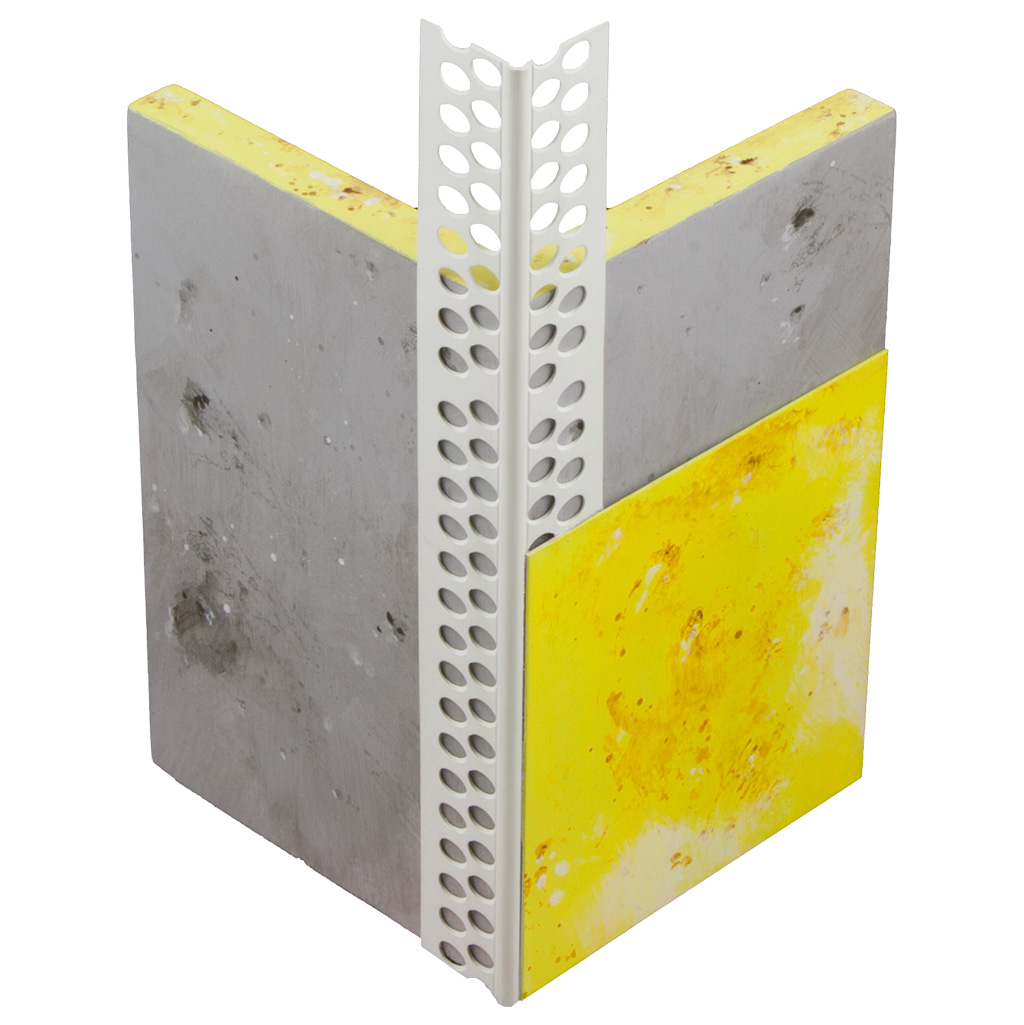 VWS Eckprofil PVC Genius, 24 x 24 x 3000 mm