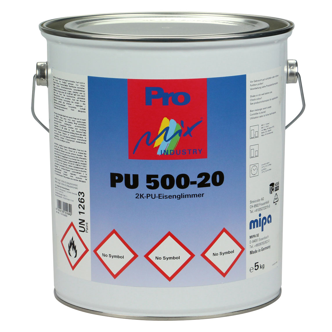Mipa PU 500-20 2K-PU-Eisenglimmer, 5 kg