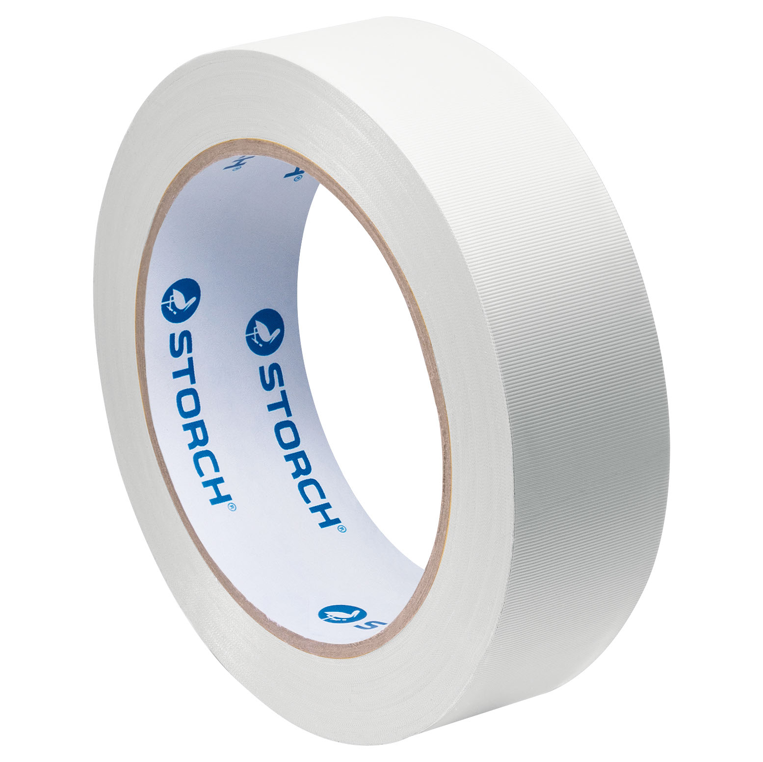 Storch SOFTtape Weichkunststoffband, Weiß gerillt, 50 mm x 33 m