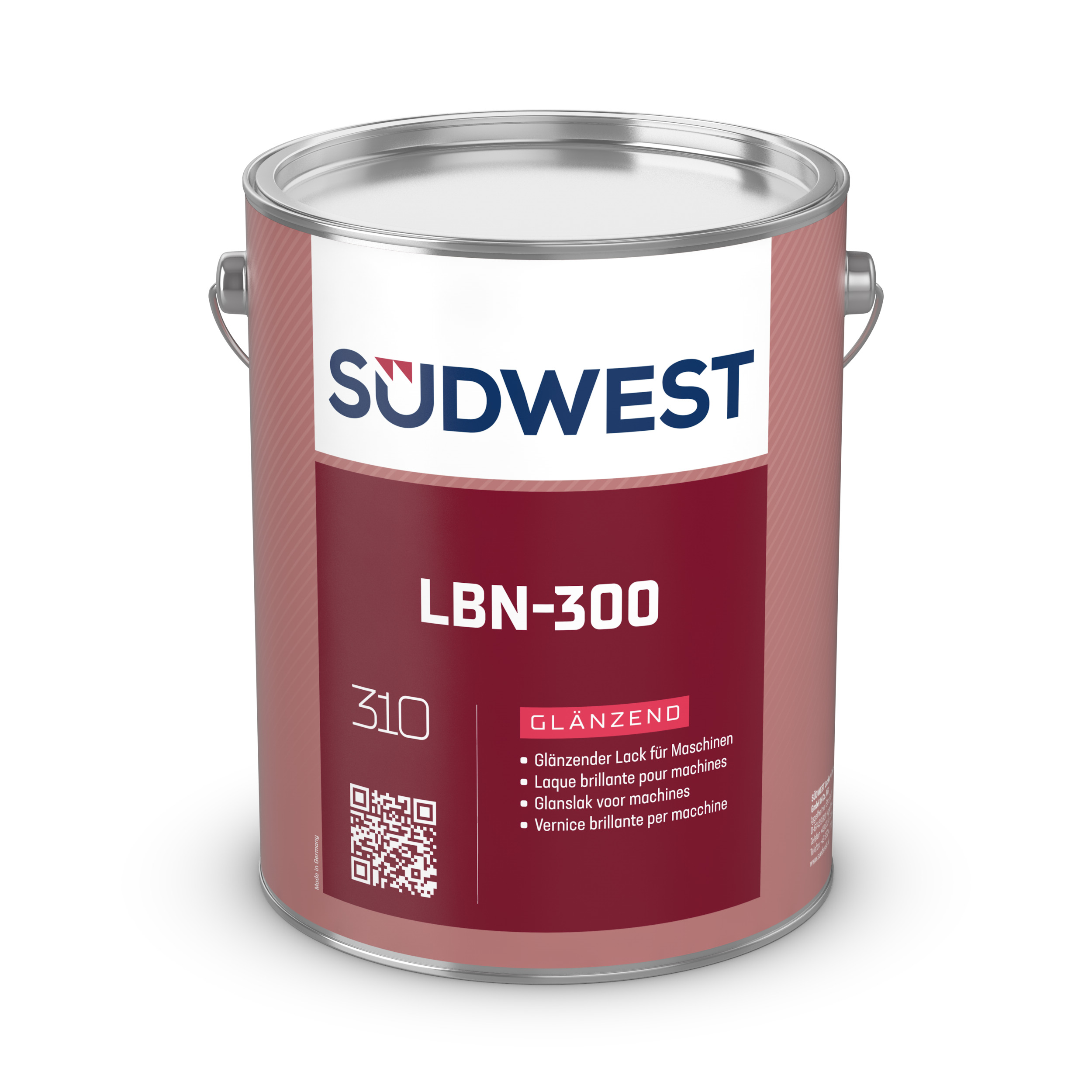 Südwest LBN 300 Lack, Basis 0080, Glänzend, 4,9 l