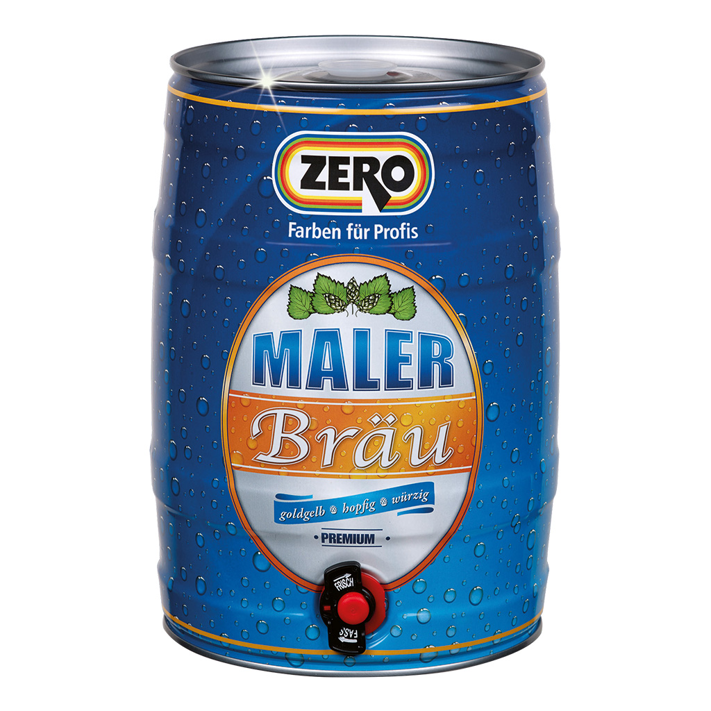 ZERO-LACK Malerbräu - 5L Bierfass
