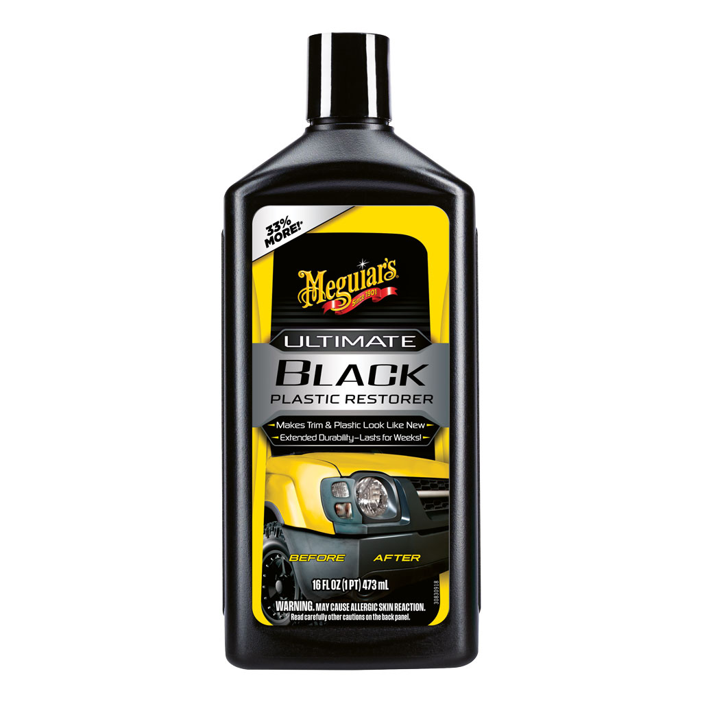 Meguiar's Kunststoffpflege Ultimate Black Plastic Restorer, 473 ml