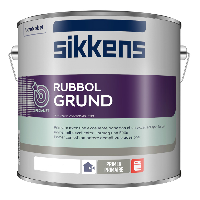 Sikkens Fußboden-Beschichtung Rubbol Grund, Weiß, 1 l