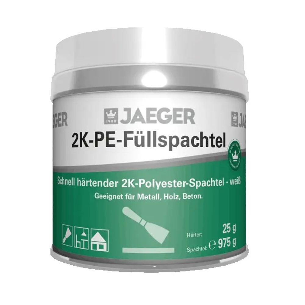 JAEGER 2K-PE Füllspachtel 418, 250 g