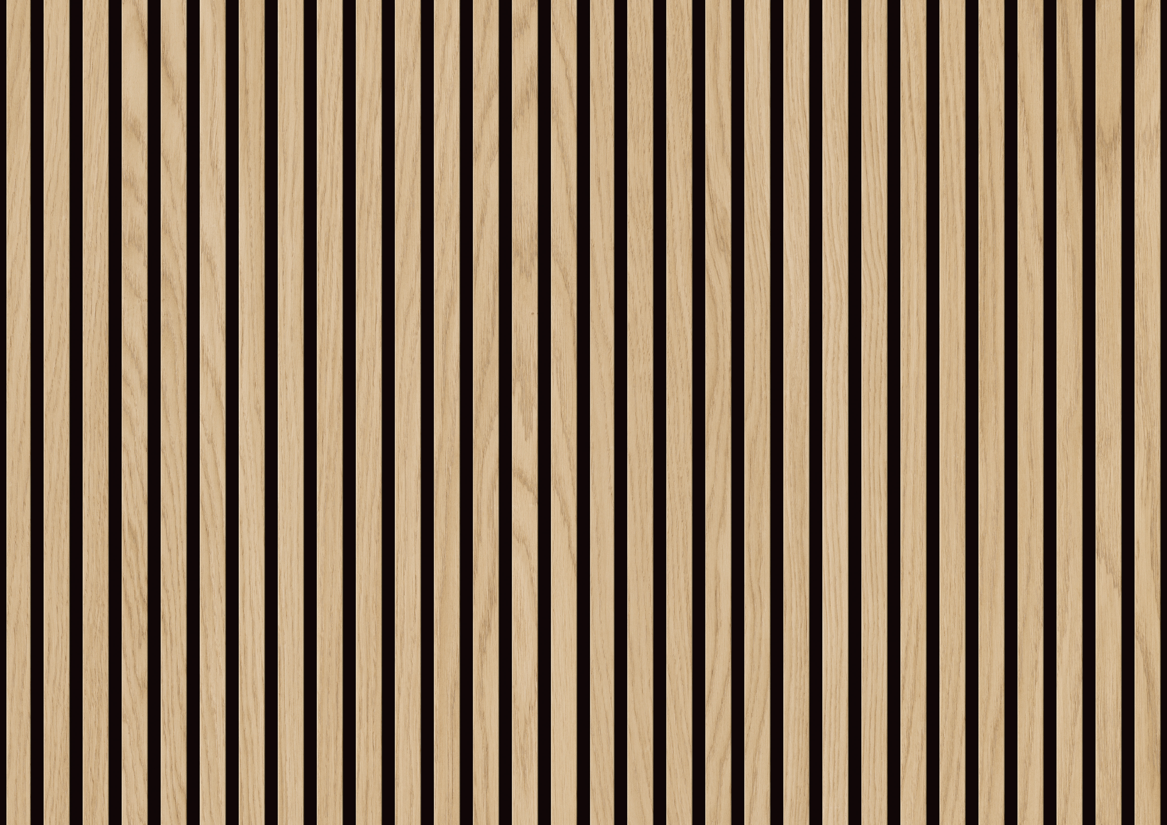 Ter Hürne Akustikpaneele Echtholzfurnier 3-seitig, 3000 x 520 x 21 mm