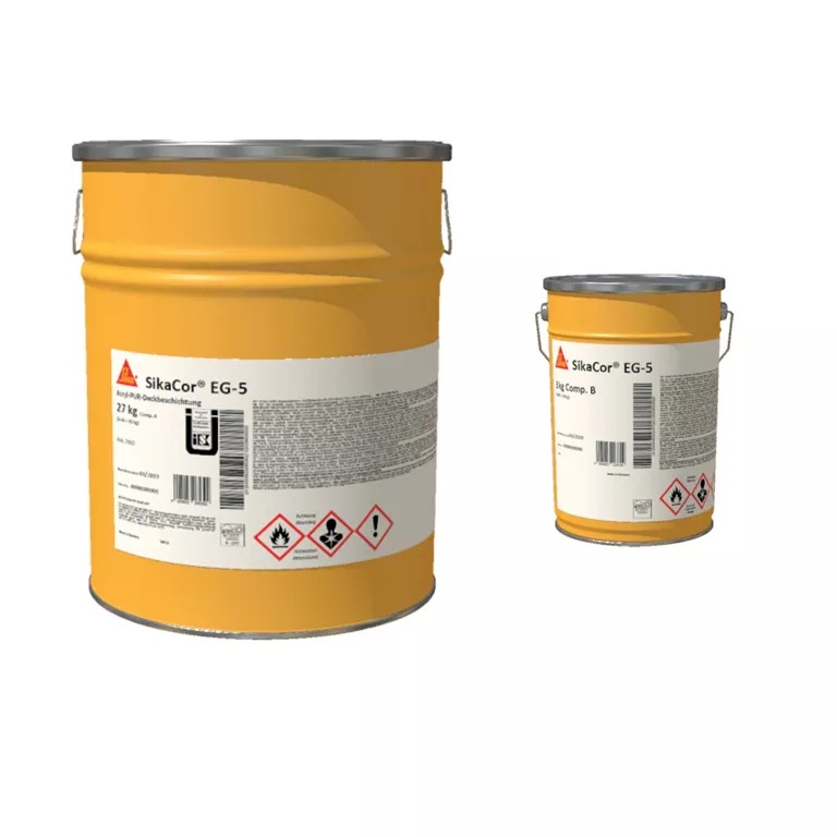 Sika Deckbeschichtung SikaCor EG 5, Base 1, 2,51 kg