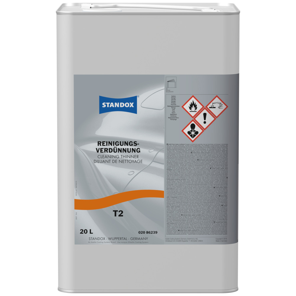 Standox Reinigungsverdünnung T2, 20 l