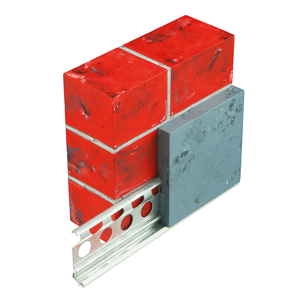 VWS Sockelabschlussprofil Stahl Verzinkt, 3 m x 10 x 48 mm