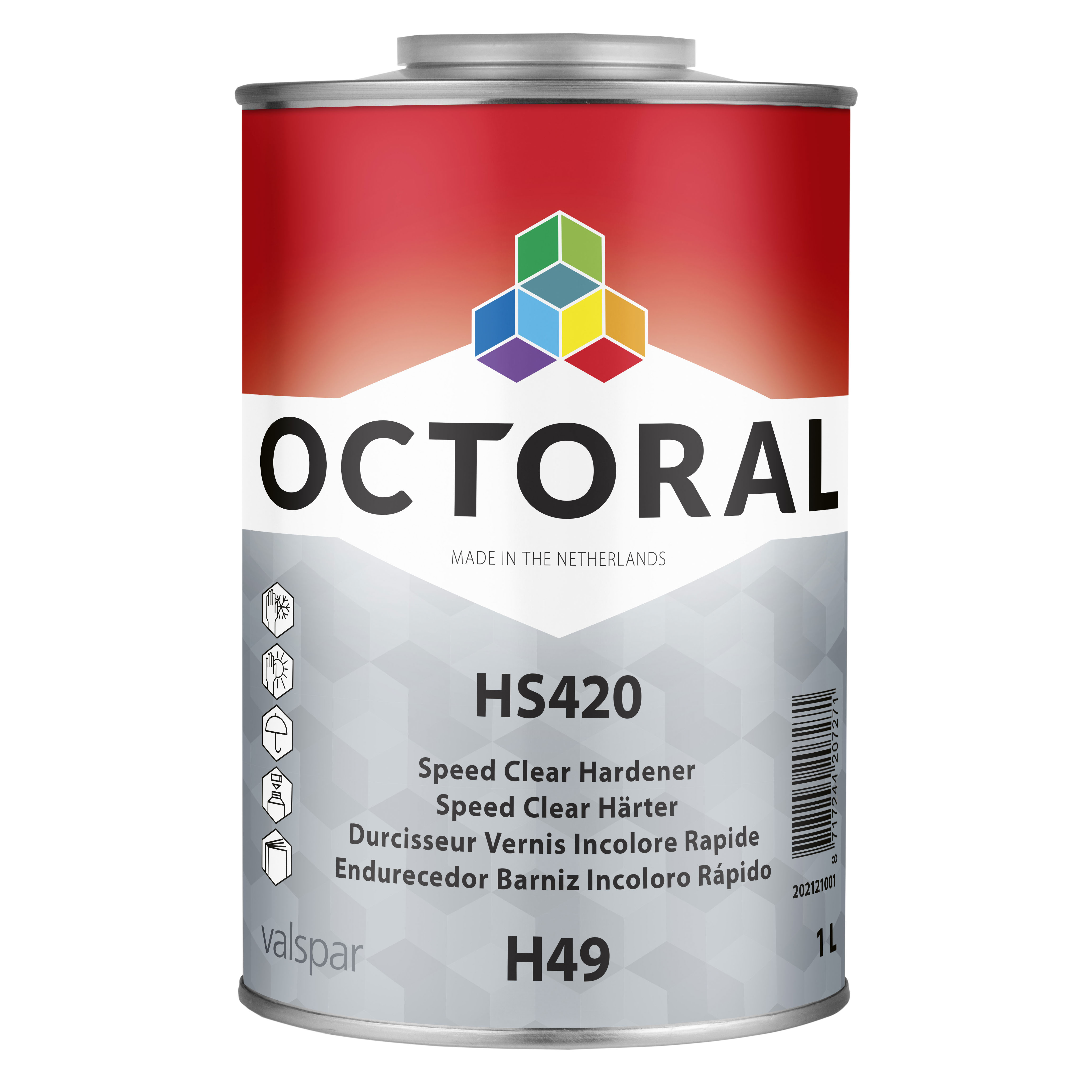 Octoral HS420 Speed Clear Härter, 1 l