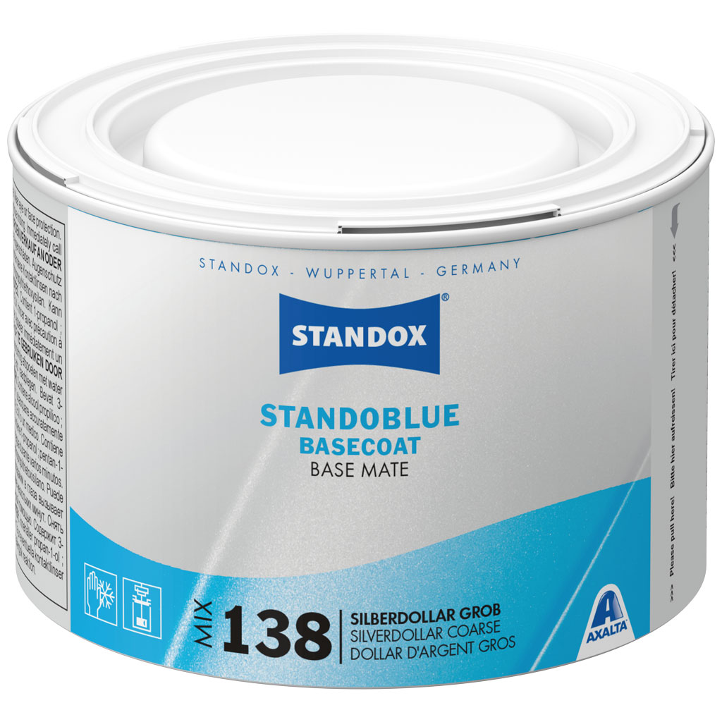 Standoblue Basecoat Mix 138 Silberdollar Grob