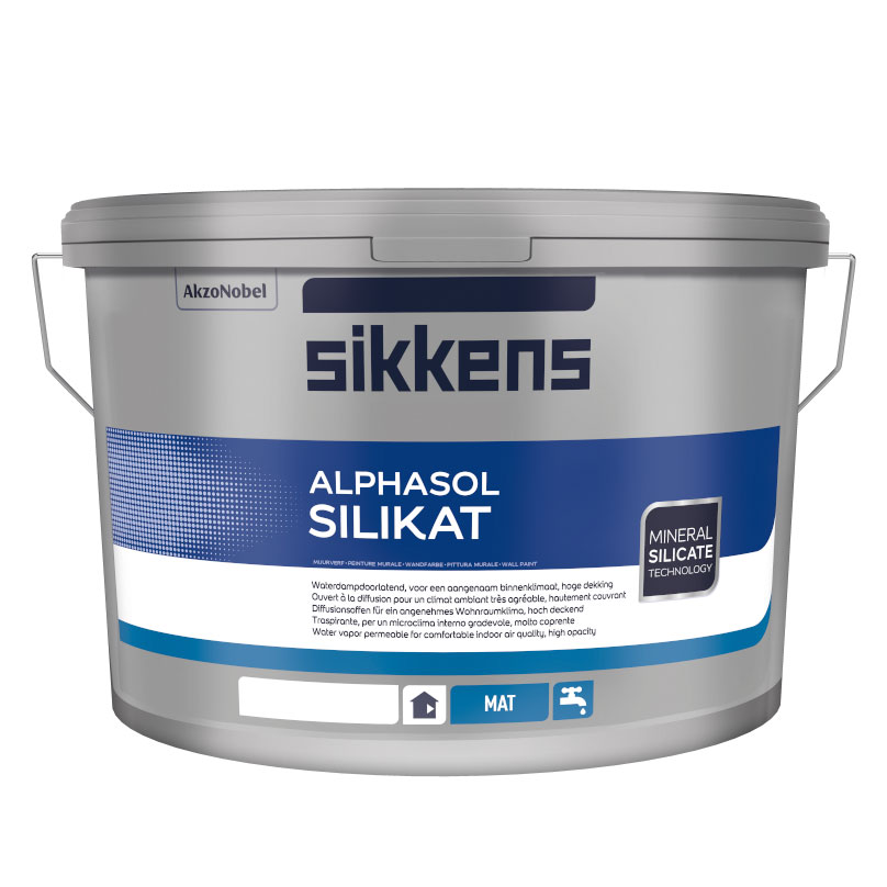 Sikkens Wandfarbe Alphasol Silikat, Basis W05, 2,45 l Sikkens Wandfarbe Alphasol Silikat, Basis W05, 2,45 l