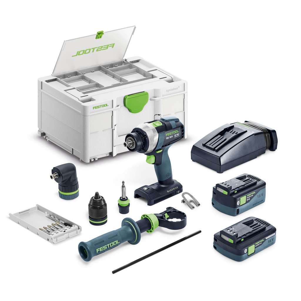 Festool Akku-Bohrschrauber TDC 18/ 4 5,0/ 4,0 I-Set