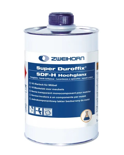 Zweihorn Klarlack Super Duroffix SDF-H, 1 l