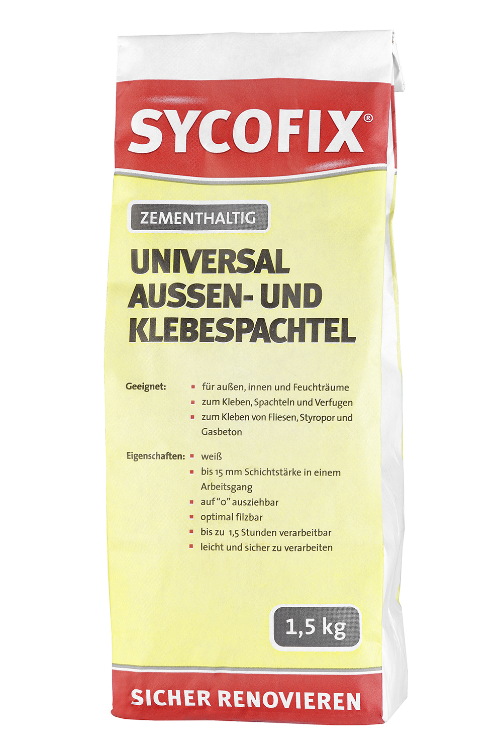 Sycofix Universal Außen- und Klebespachtel, 5 kg