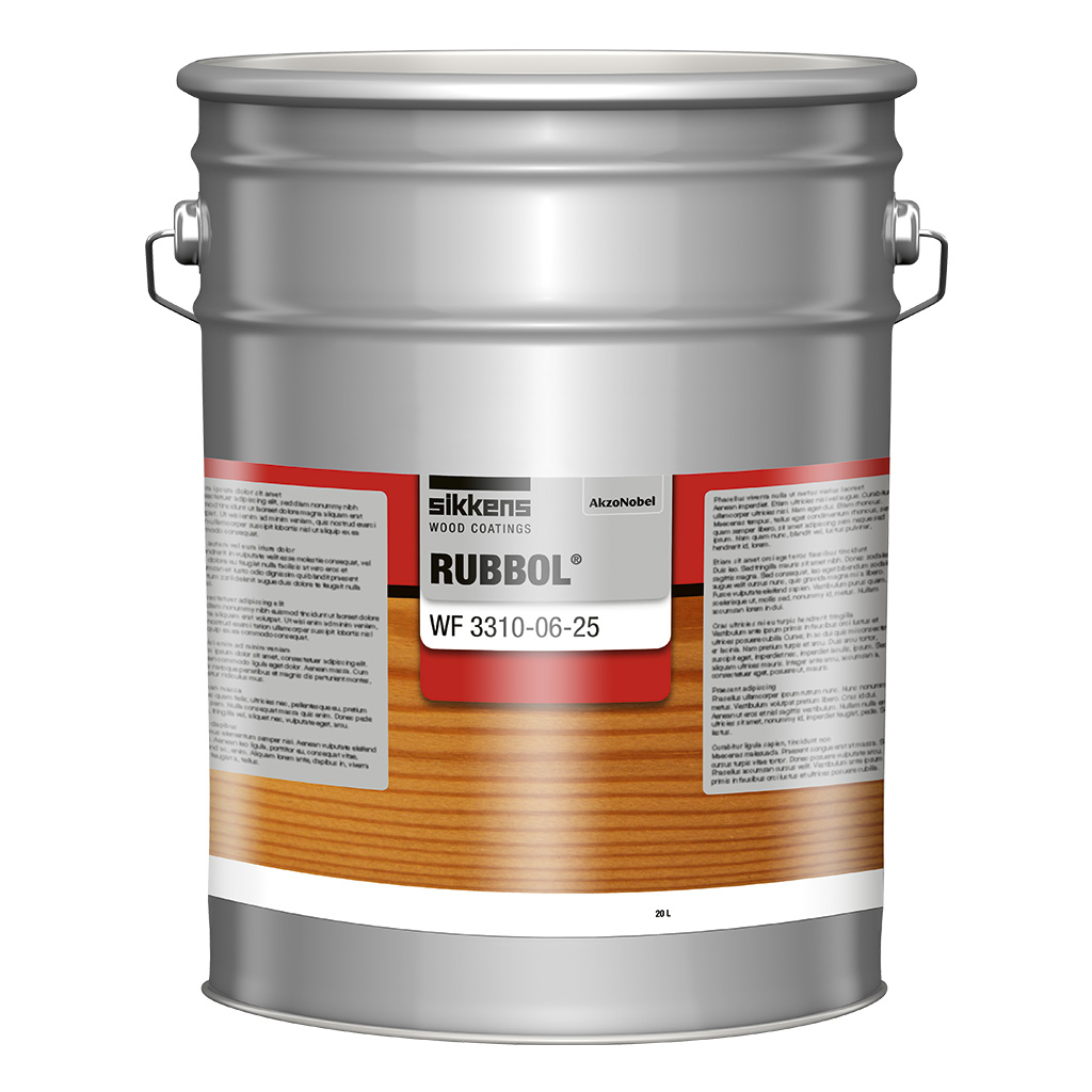 Sikkens Rubbol WF 3310-06-25, RAL 9016-Verkehrsweiß, Seidenmatt, 20 l