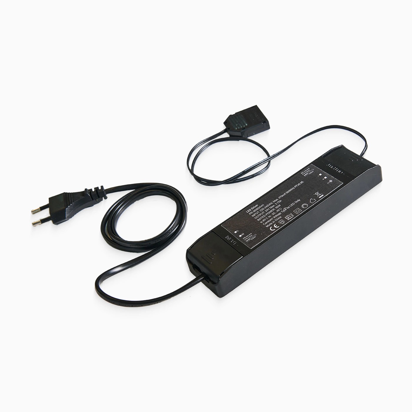 Ter Hürne Living Wall LED Streifen Trafo Bo, Schwarz