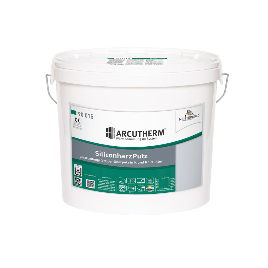 Arcutherm®  Silikonharzputz Weiß, R 1,5