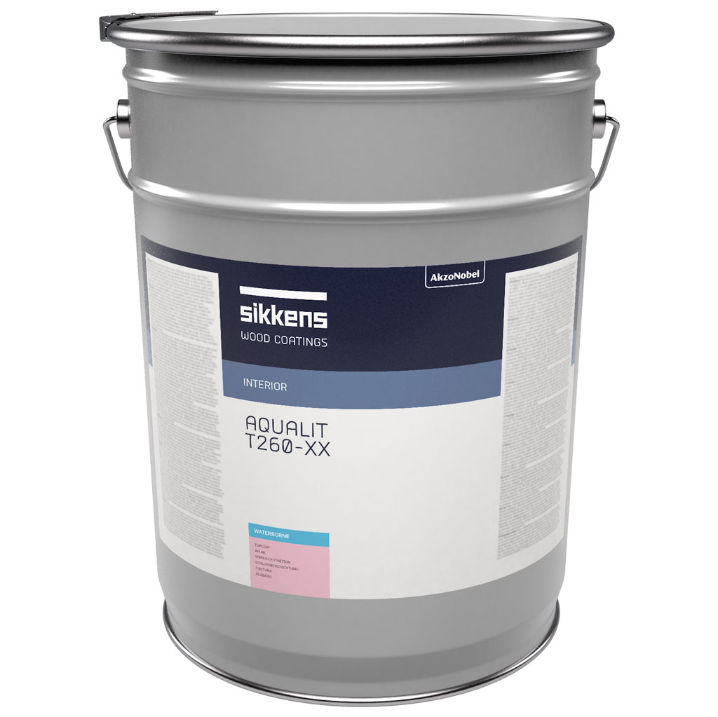 Sikkens 1K/2K Wasser Klarlack Aqualit T260-10, 5 l