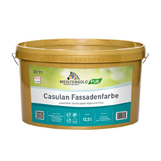 Meistergold Fassadenfarbe Casulan, Weiß, 12,5 Liter