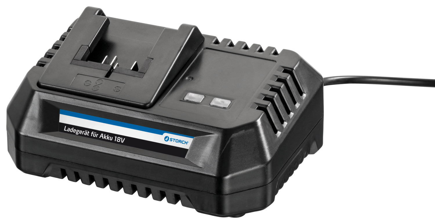 Storch Ladegerät für Akku 18 V