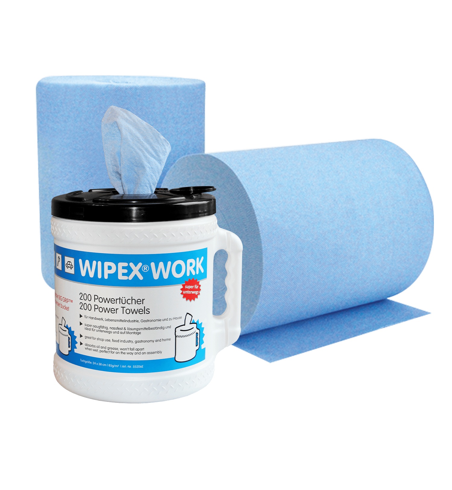 Wipex Work Big Grip Rollenspender