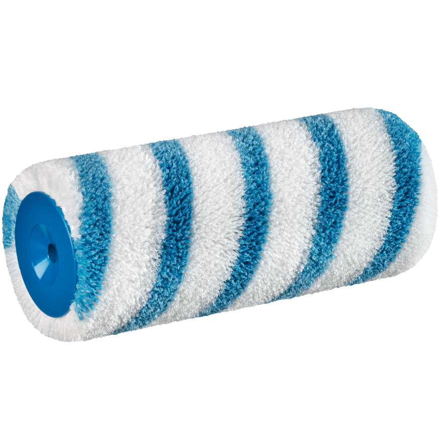 Storch Großflächenwalze DuraSTAR® 12 Blau-weiß, Kern Ø 6 cm, 18 cm