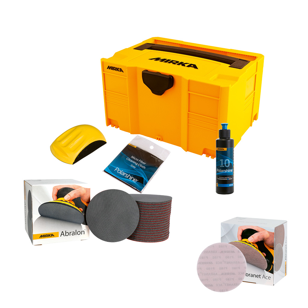 Mirka KS-Fensterreparatur-Set, Ø 150 mm