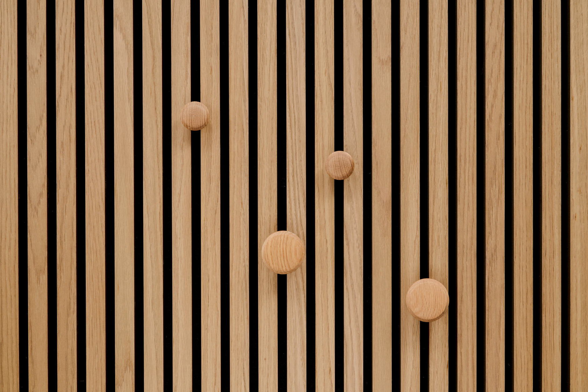 Ter Hürne Living Wall Function Holzknopf Liv, Braun