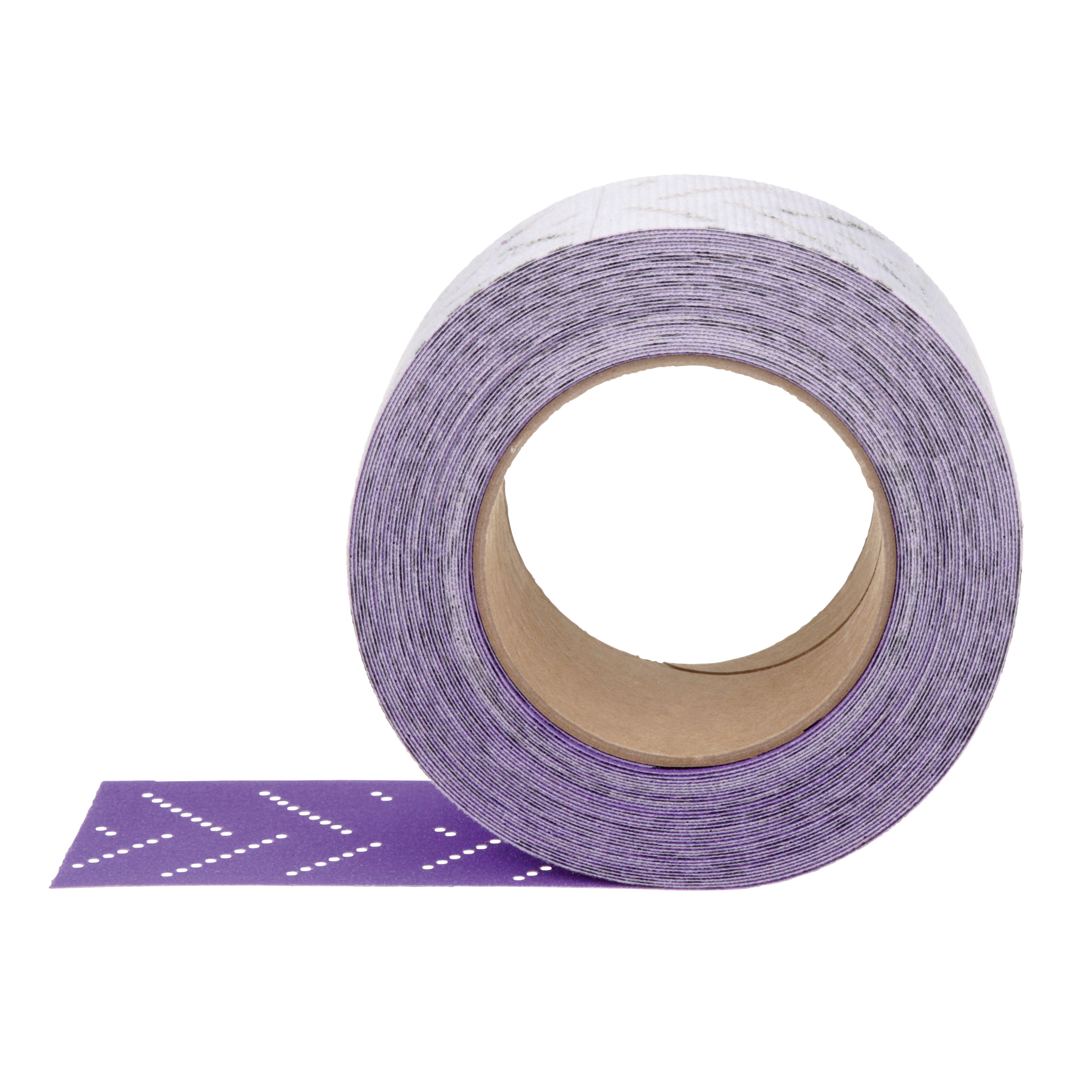 3M Schleifrolle Cubitron II Hookit 737U, Lila, 80 mm x 12 m, P 80