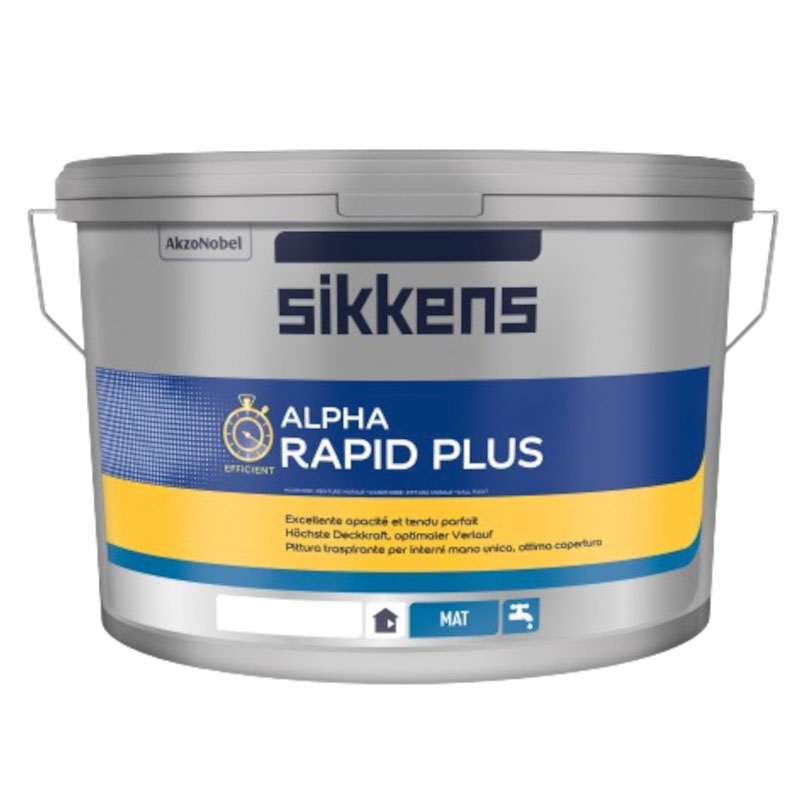 Sikkens Innenfarbe Alpha Rapid Plus, Weiß, 5 l Sikkens Innenfarbe Alpha Rapid Plus, Weiß, 5 l