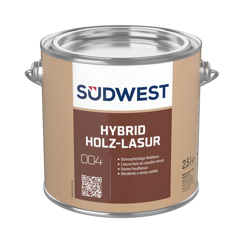 Südwest Hybrid Holz-Lasur, Teak, 2,5 l